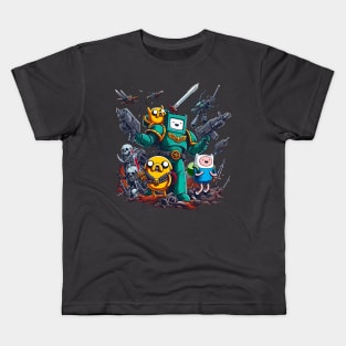 Grim Dark Adventure Kids T-Shirt